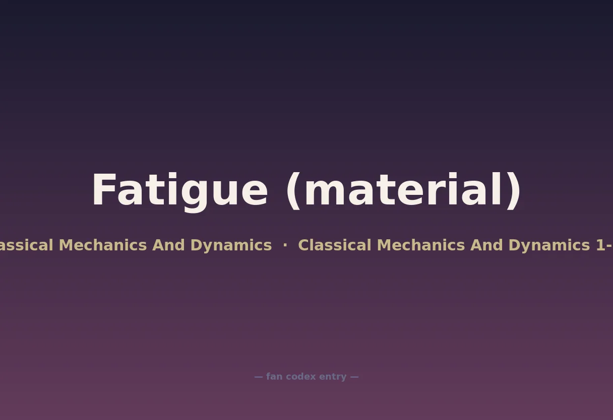 Fatigue (material)